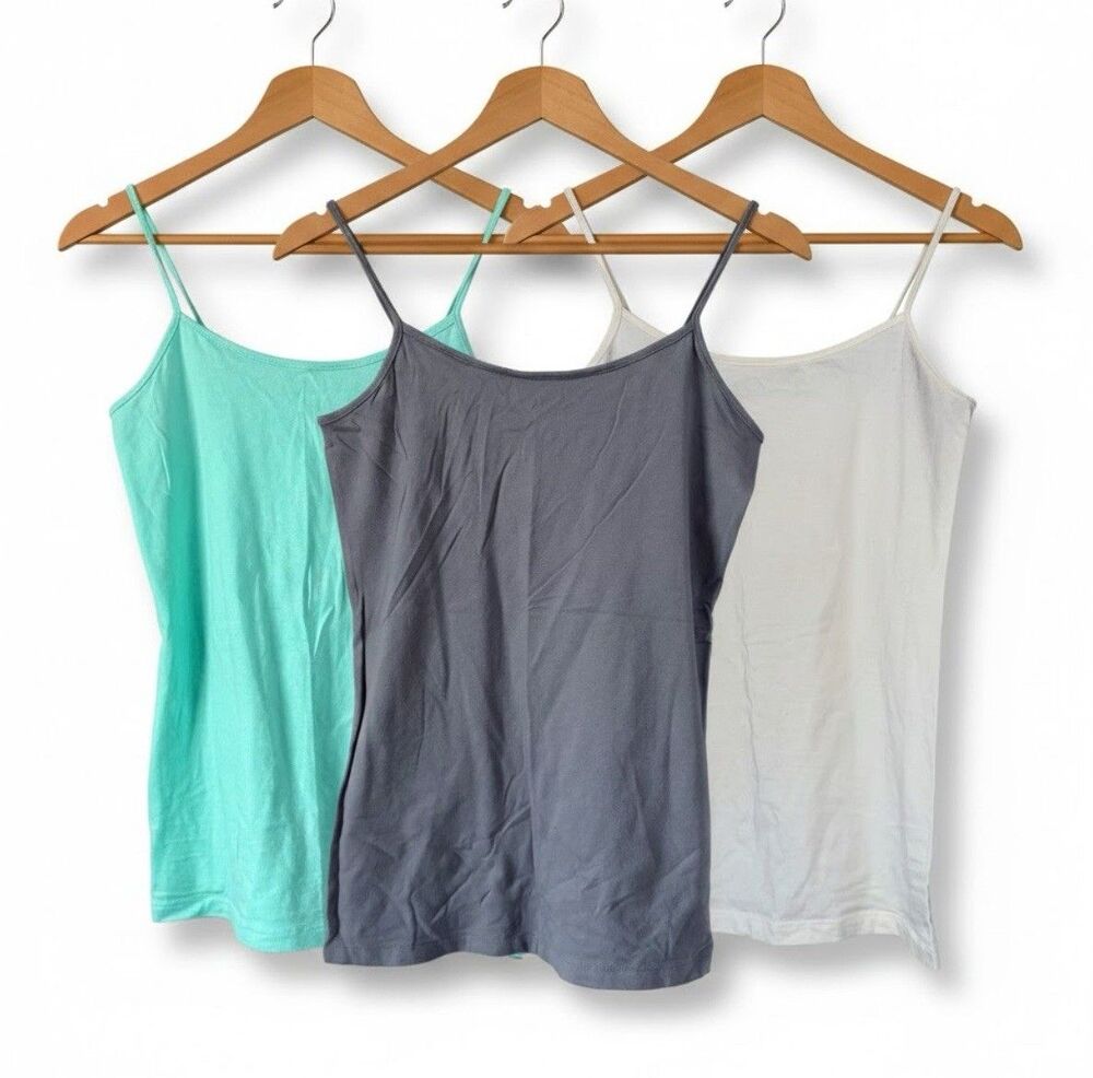 No Boundaries Women's Camisole Tank Top Size L 11-13 Spaghetti Strap Ribbed